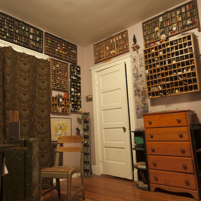 Folks who have visited my studio can probably tell that I am very much into organizing objects; in a level you don