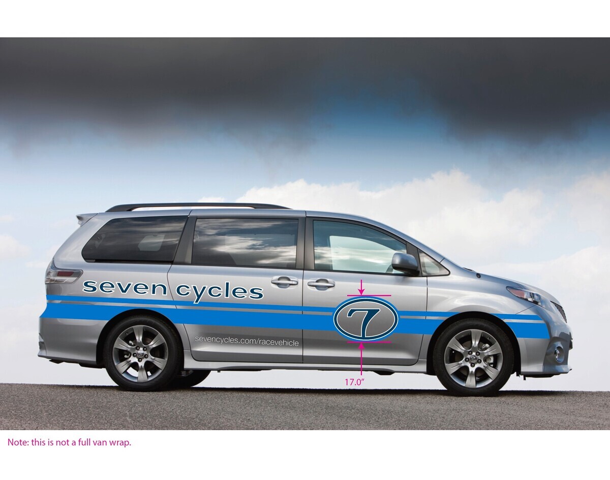 a little more about the iconic race van icon